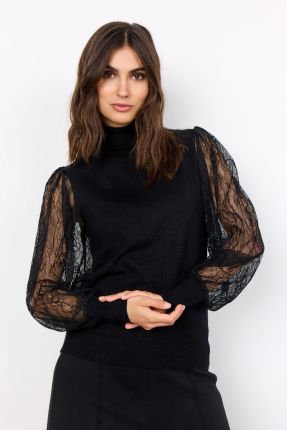 Lace Sleeve Pullover