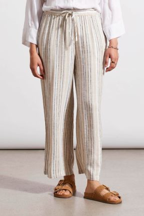 Linen Blend Stripe Pant