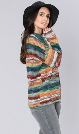 Stripe Boucle Sweater