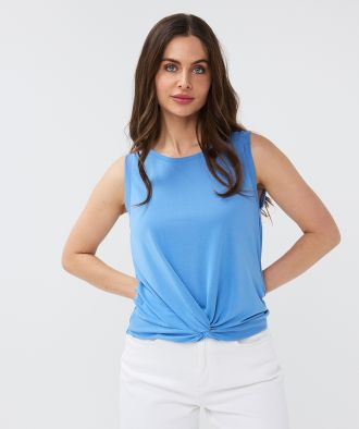 Knot Front Modal Top